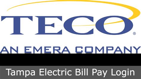 75* will be charged to your <b>account</b> to. . Teco bill pay login